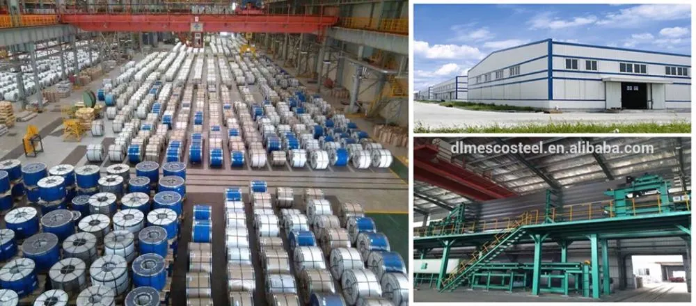 Ral Color Pre Painted Hot Dipped 55% Aluminum Galvalume PPGL/PPGI Steel Coil