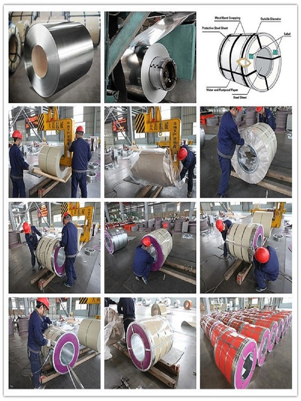 Dx51d Hot Dipped Galvanized Steel Coil Z100 Z275 Price Dx52D Cold Rolled Galvalume Gi Roll