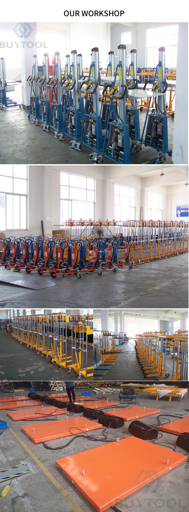 2000 Kg Hydraulic Scissor Lift Electric Roller Conveyor Scissor Lift Table