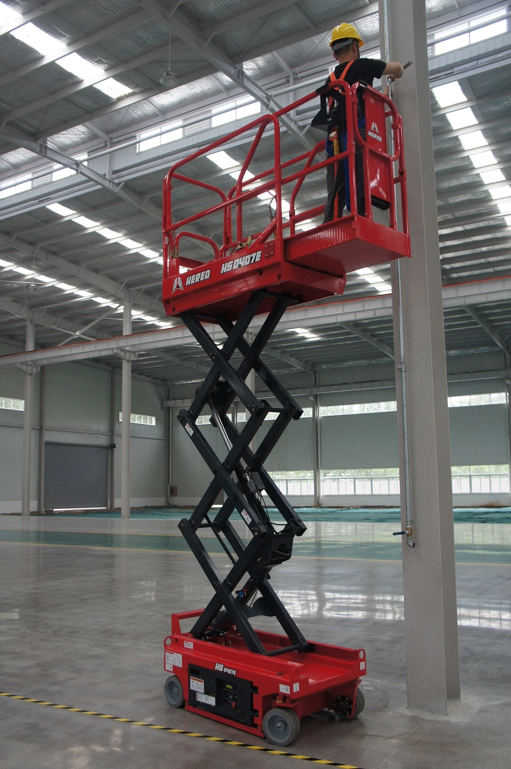 300kg CE ISO 4m 6m Best Seller Mini Factory Supply Self-Propelled Electric Scissor Lifts Self Moving Aerial Work Platform