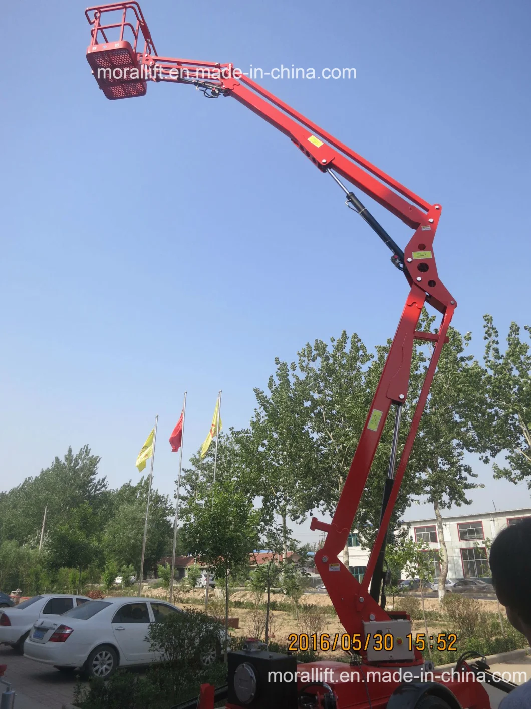 Genie Boom Lift/Hydraulic Trailer Lift with CE Certification