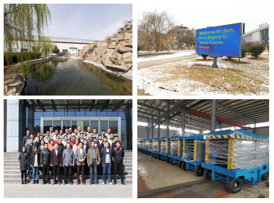 500kg Mini Electric Basement Hydraulic Cargo Lift for Workshop