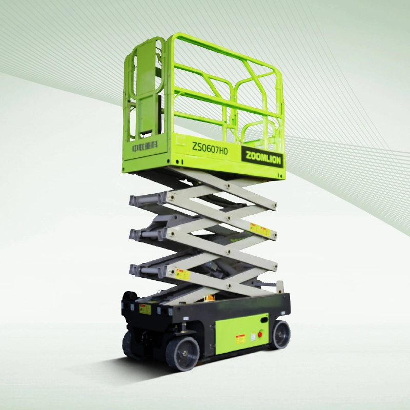 13.8m Zoomlion Hydraulic Pump-Driven Battery Scissor Lifts