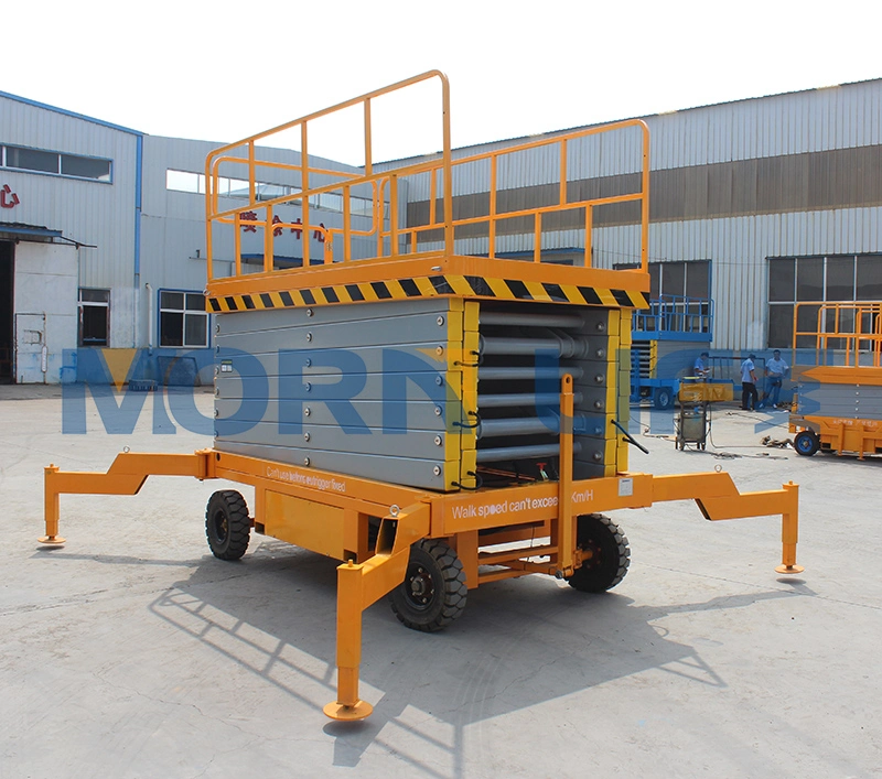 Morn Electric Mobile Lift Platform Scissor Lifter for Sale