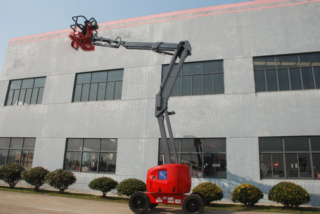 Hot Sale Hydraulic Articulated Boom Lift/Mobile Spider Lifter Crank Arm Boom Lift Aerial Work Lift Platform