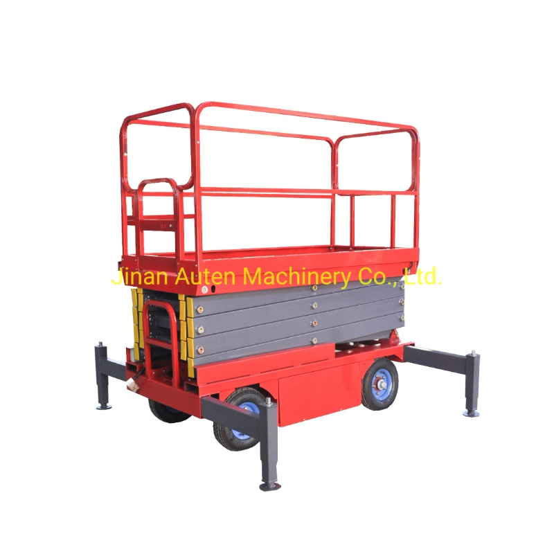 4m 500kgs Movable Scissor Lift Platform Lifting Platform