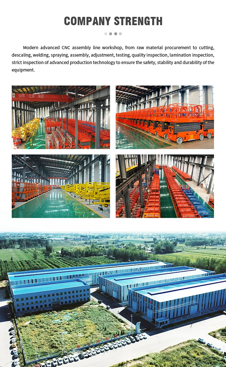 China Factory Direct Sale Aluminum Mast Lift Platform 12m Three Masts Aluminum Alloy Lift