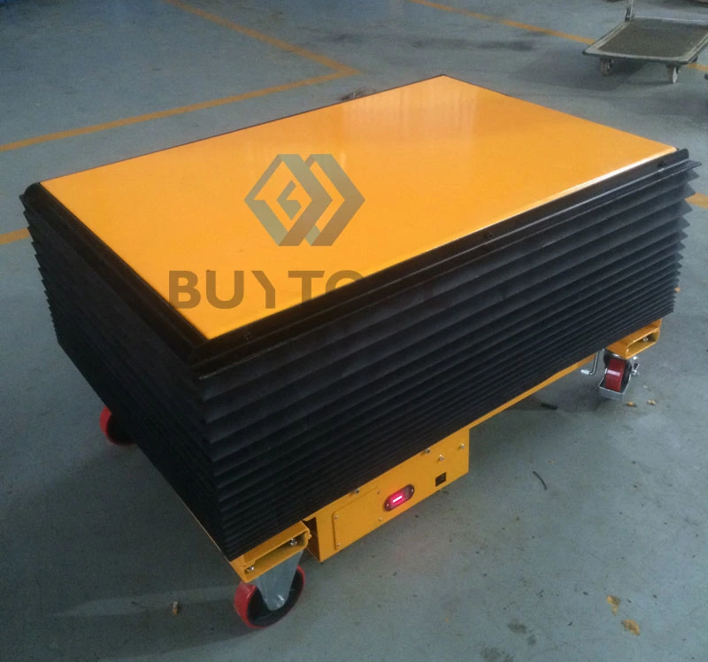 Customized Cargo Lift Table 3 Tons Stationary Scissor Lift Platform for Warehouse