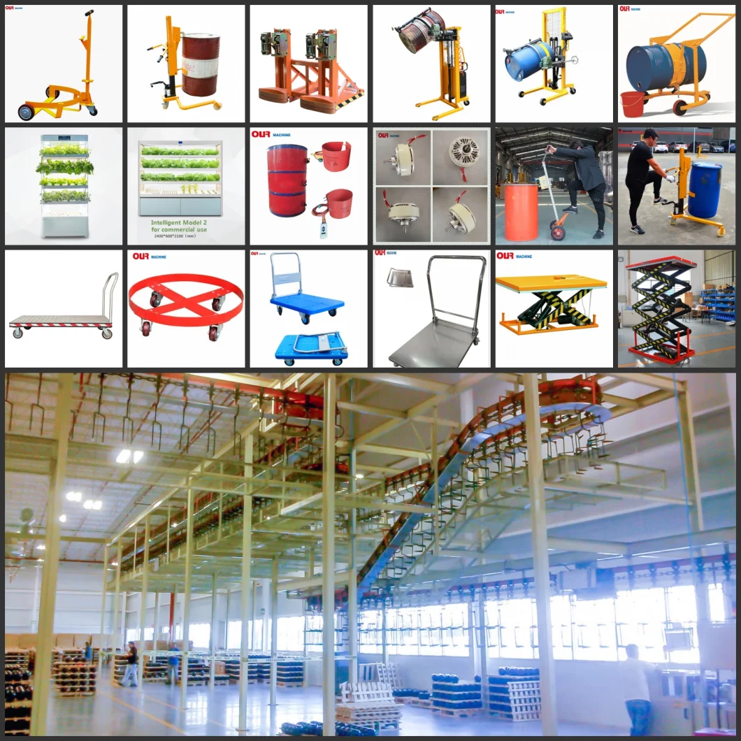 2000kg High Lift Electric Hydraulic Scissor Cargo Lift Table Hw2001