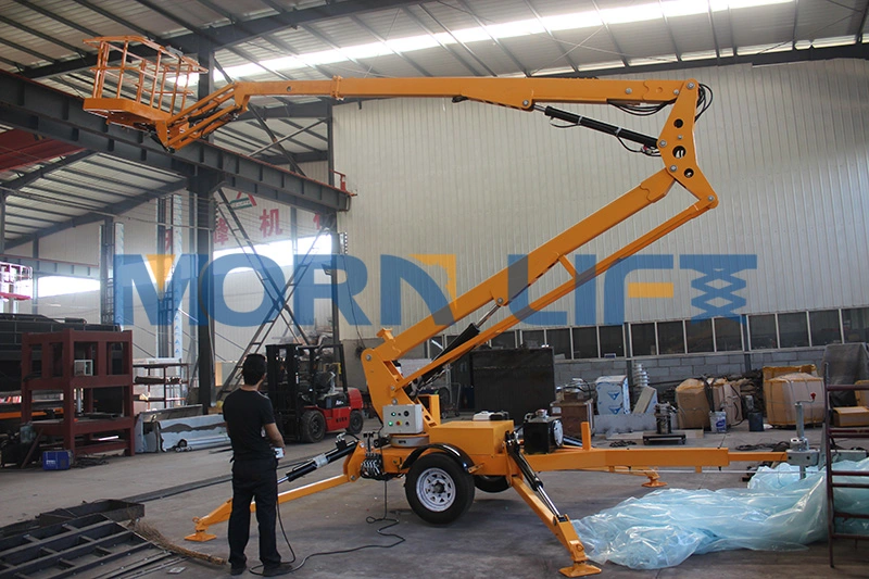 Hydraulic Trailer Mounted Towable Boom Lift