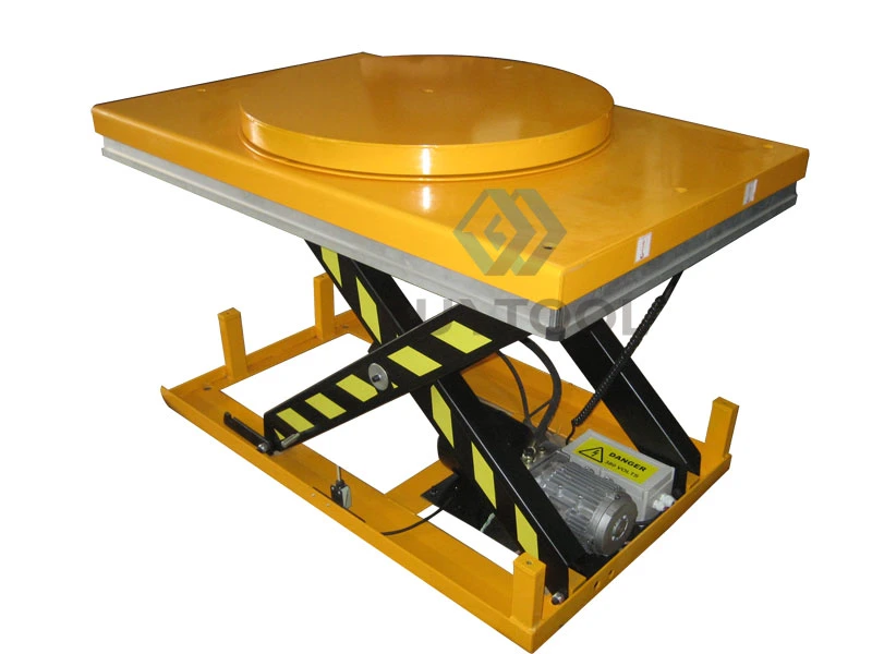 Heavy Duty Cargo Lift Table Cargo Elevator Scissor Lift Platform 4 Tons