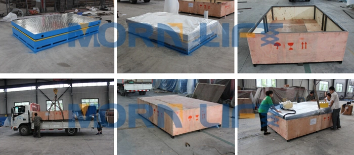 Morn Brand Stationary Scissor Lift Cargo Lift Platform for Warehouse