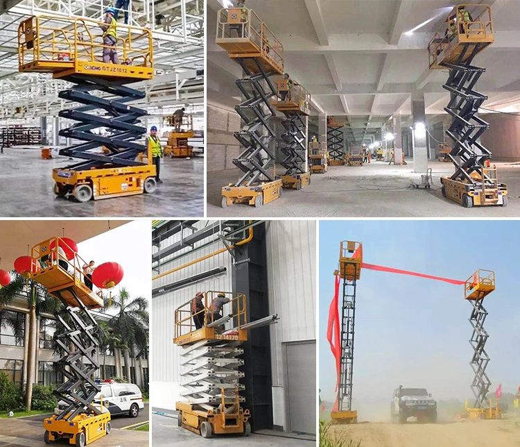 XCMG Official 10m Hydraulic Electric Self Propelled Aerial Work Platform Xg1012HD China New Mobile Scissor Lift Price