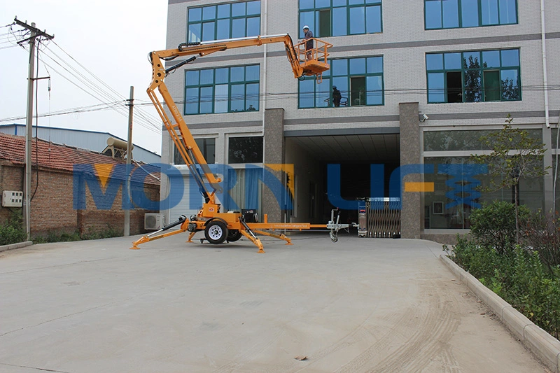 Hydraulic Trailer Mounted Towable Boom Lift