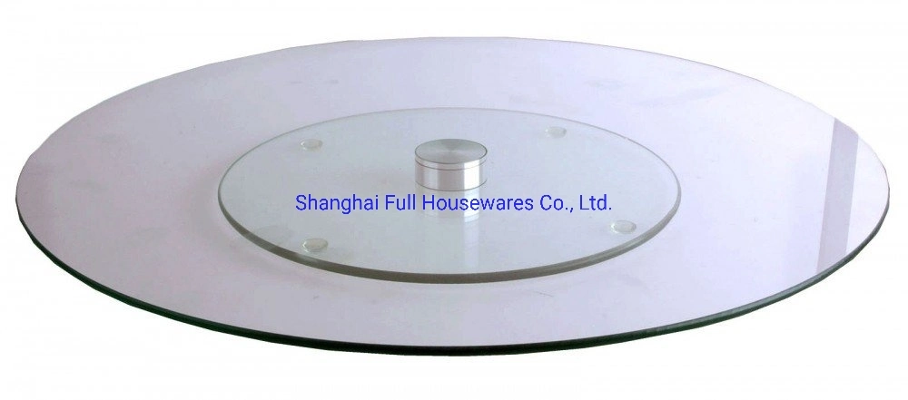 Tempered Glass Turntable Unbreakable Turntable Easy Clean 360 Degree Revovling