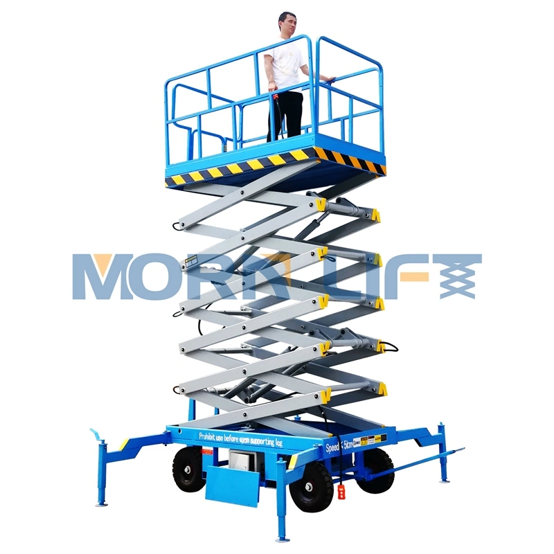 Morn Electric Mobile Lift Platform Scissor Lifter for Sale