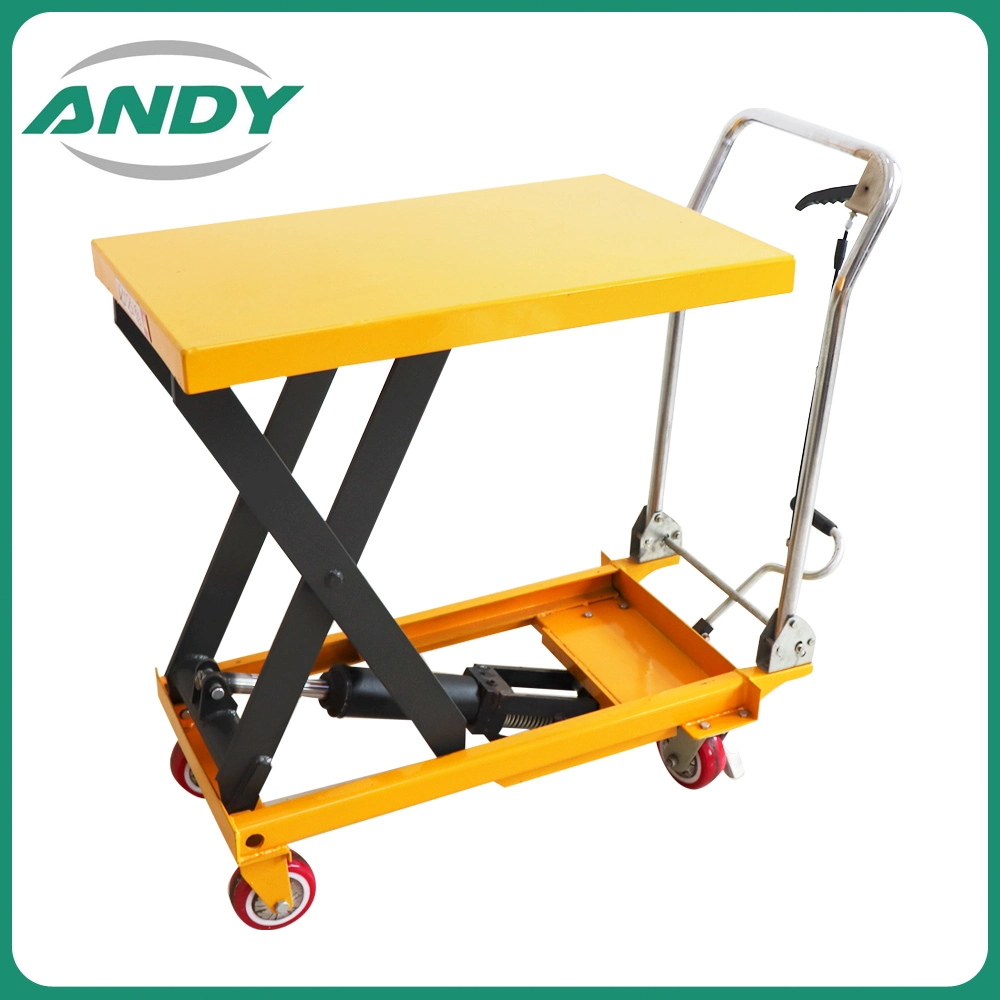 Handling Equipment Small Hydraulic Scissor Lift Table Warehouse Used Hand Lift Table