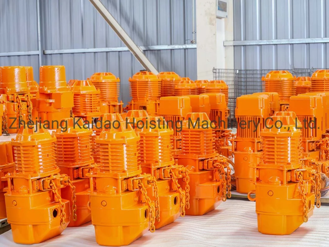 2ton Single/Double Chain Fall Electric Hoist with Trolley/Manual Trolley/Electric Trolley