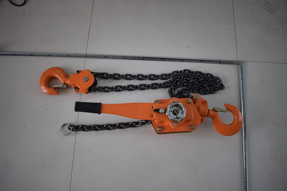 Chain Hoist 3/4 Ton Ratchet Lift with 2 Heavy Duty Hooks