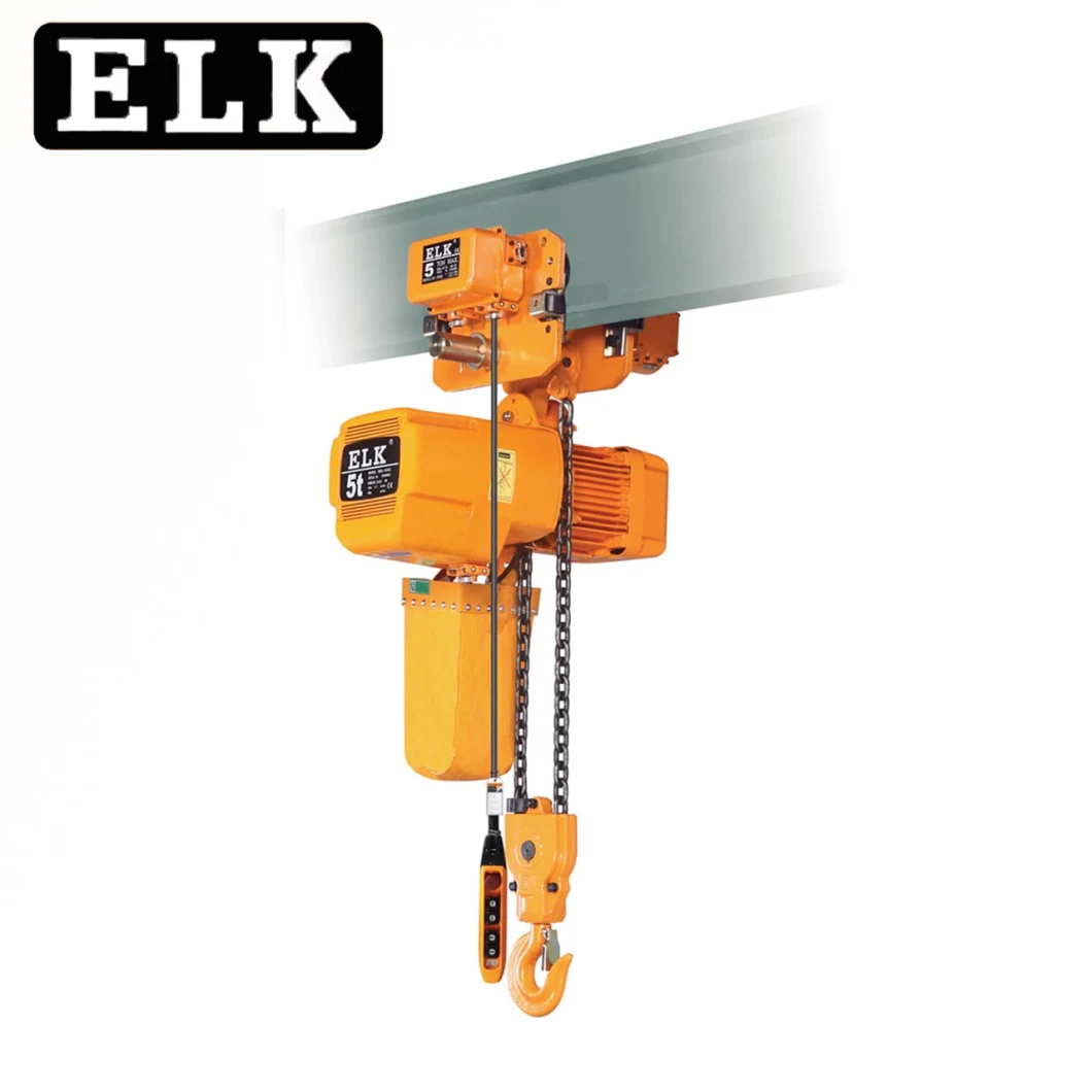 Single Phase Electric Chain Hoist Capacity From 500kgs to 30ton with Fec Chain