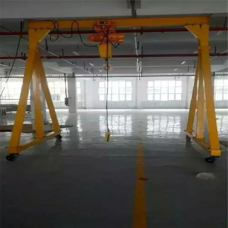 Mini Gantry Crane with Electric Chain Hoist 1000kg