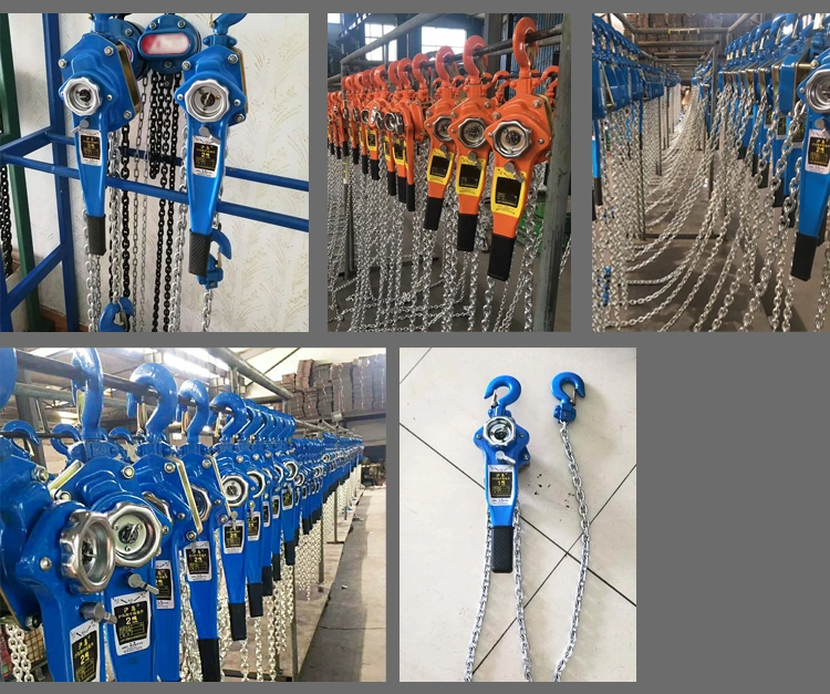 Different Capacity Chain Lever Hoist for Lifting Hand Pulling Lever Block