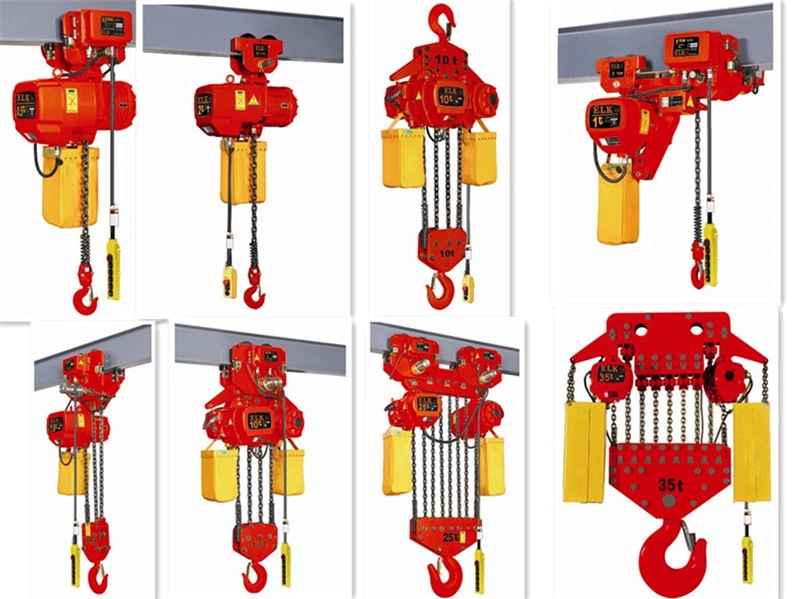 Hot Selling 0.5ton Electric Chain Hoist with Manual Trolley