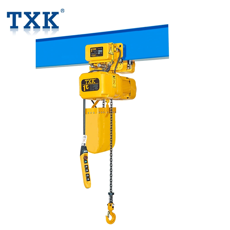 Kito Chain Hoist 1 Ton Single Speed M Series Electric Chain Hoist with Trolley