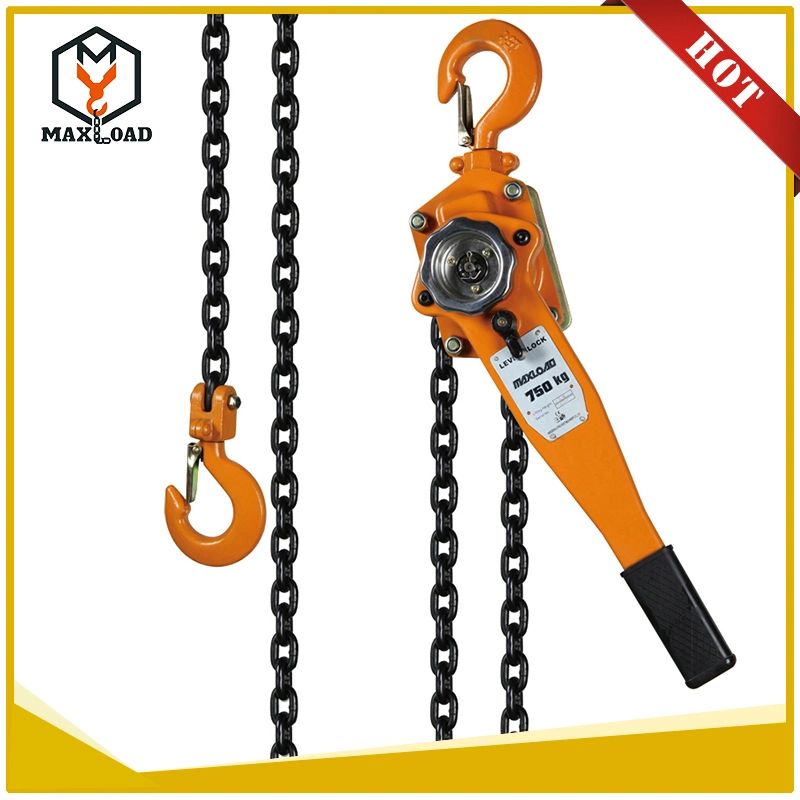 750kgs 0.75t Manual Lever Hoist Lever Pulley Block (VA-0.75T)