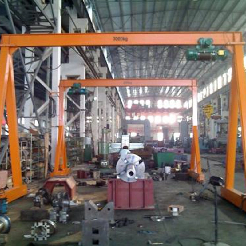 Mini Gantry Crane with Electric Chain Hoist 1000kg