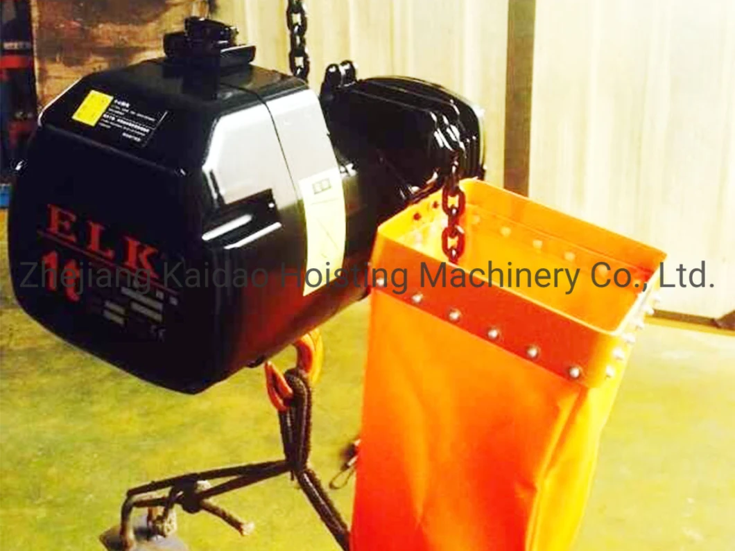 Clutch Protection 300kg 500kg 0.5t Electric Stage Chain Hoist
