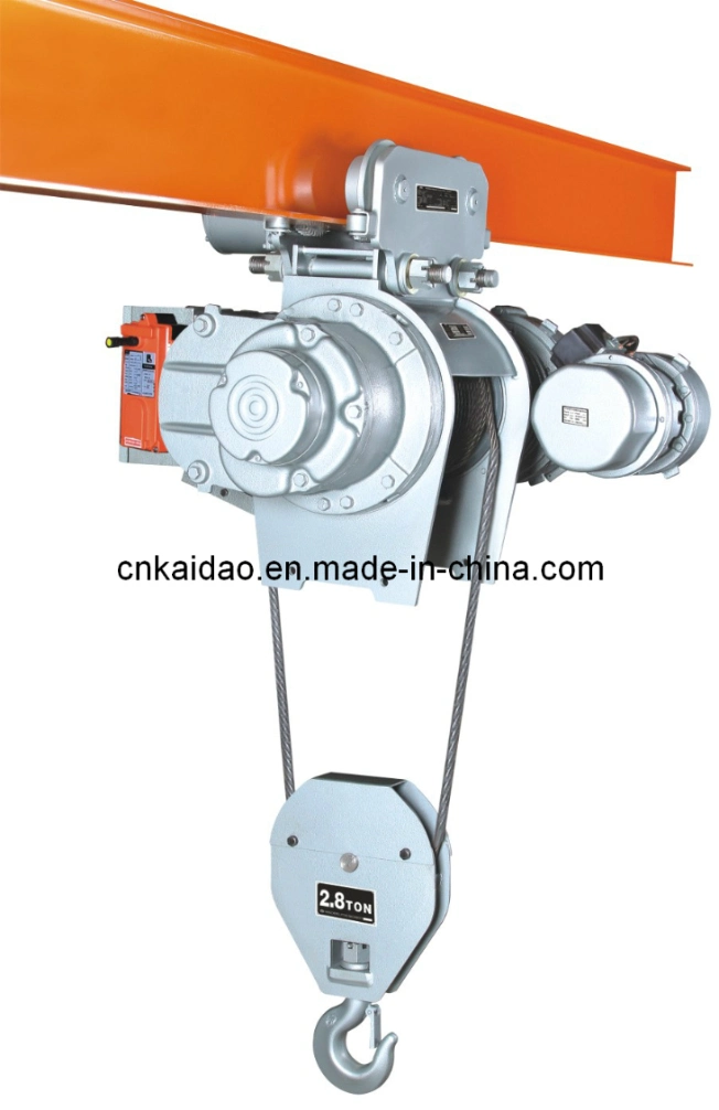 Elk Factory Supply 1ton Electric Wire Rope Hoist Crane Hoist Lifting