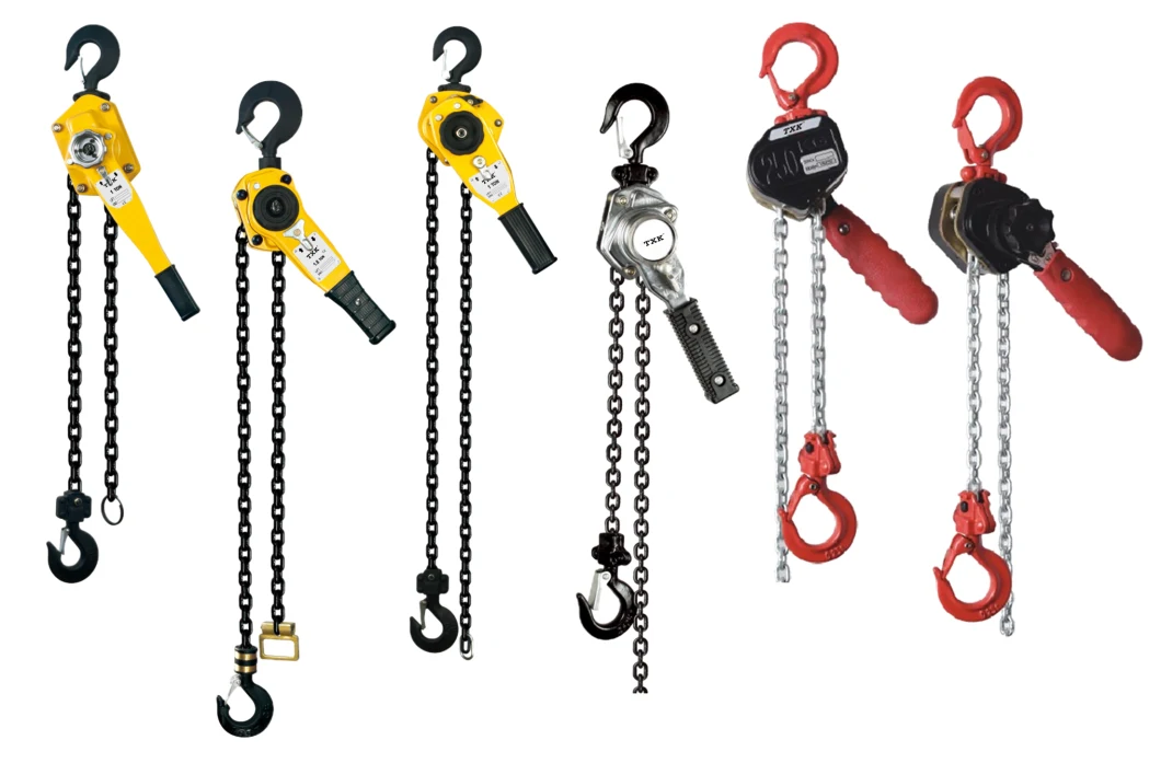 Txk 0.75ton Lifting Tools Hand Operated Rachet Manual Lever Chain Hoist