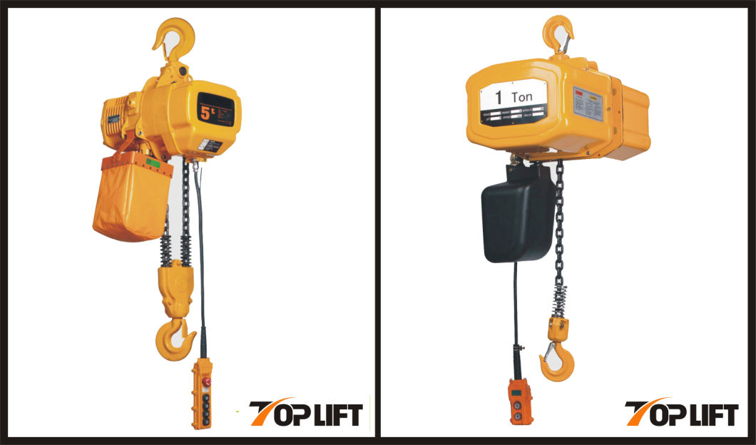 Tp-100V 1t Manual Pulley Chain Block Chain Hoist with G80 Load Chain