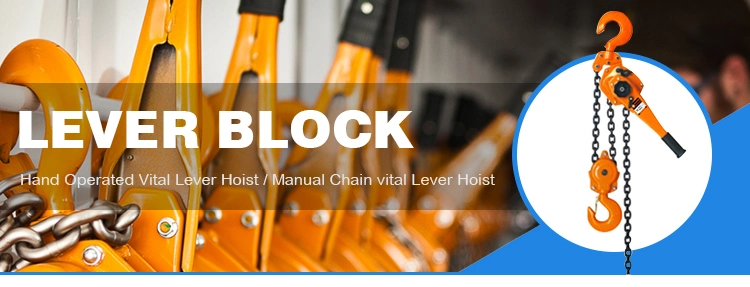 Vt 1/2 Ton Chain Lever Hoist for Auto Repair Shops