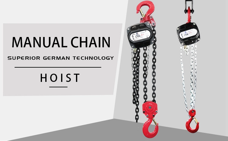 Manufacturer of Mini 1ton Chain Pulley Block Lifting Chain Hoist