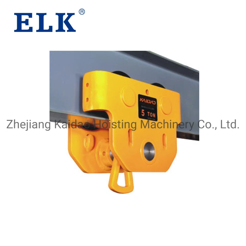 Elk 5t Manual Trolley for Electric Chain Hoist