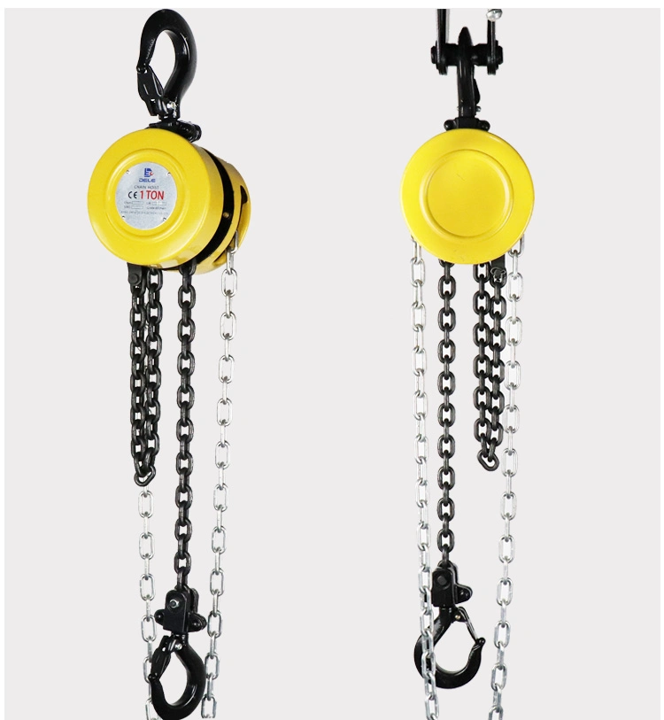 Compact Size Design Sk 1ton Manual Hand Chain Pulley Block Chain Hoist