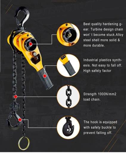 Lever 1ton Chain Hoist 3ton Ratchet Lever Hoist