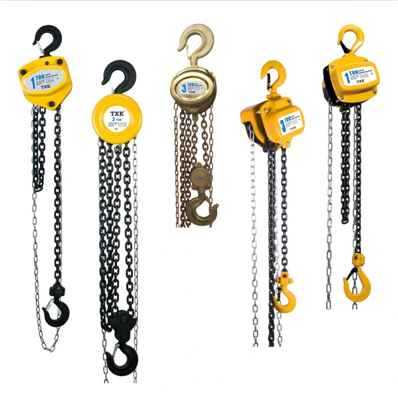 Txk Hand Operated Chain Block Chain Hoist