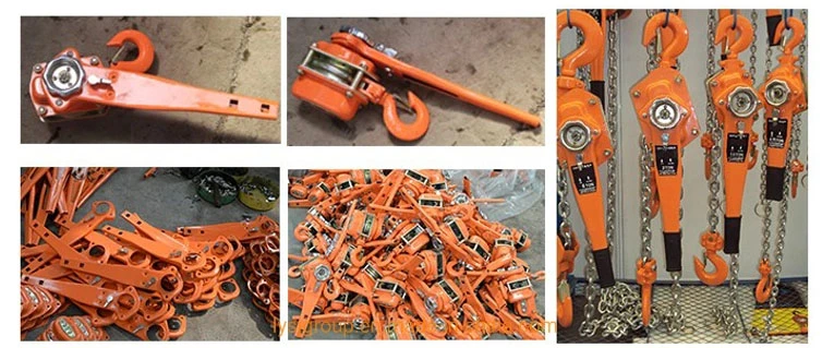 0.75t/1.5t/3t/6t/9t Level Chain Hoist Lever Block