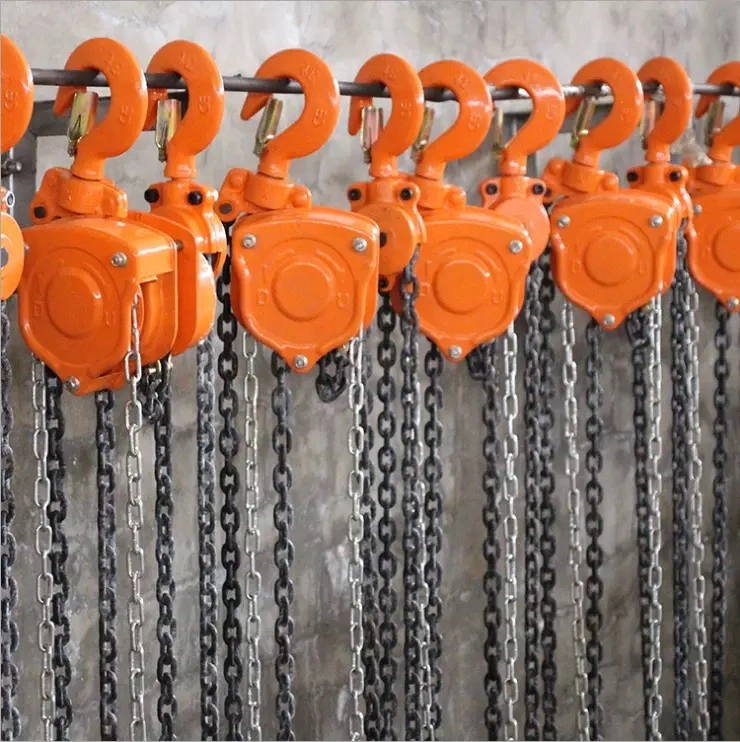 Factory Price 1 Ton Hsvt Manual Chain Block Chain Hoist