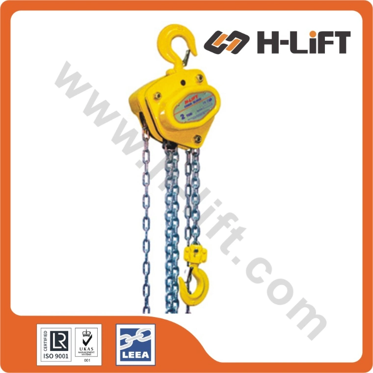 En 13157 0.5t-50t Hand Chain Block / Manual Chain Hoist / Chain Pulley Block