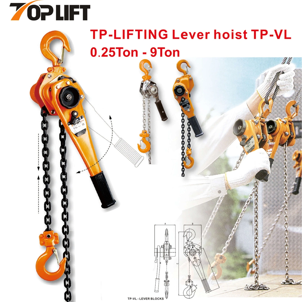 0.25ton-9ton Manual Lever Hoist/ Lever Chain Block