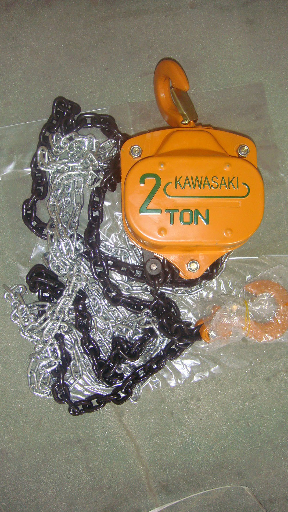 Kawasaki Brand Vital Type 1t to 50t Hand Chain Hoist/Chain Block/Chain Pully