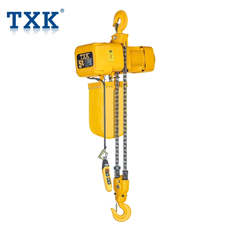 Construction Lifting Tools Txk 5 Ton Winch Electric Chain Hoist Manufacturer