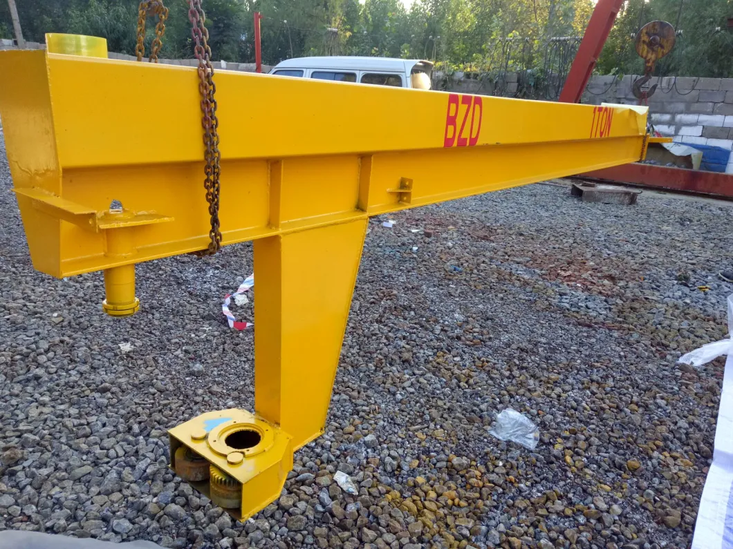 Customize 0.5~10 Ton 3~10m Span Monorail Chain Hoist Jib Crane