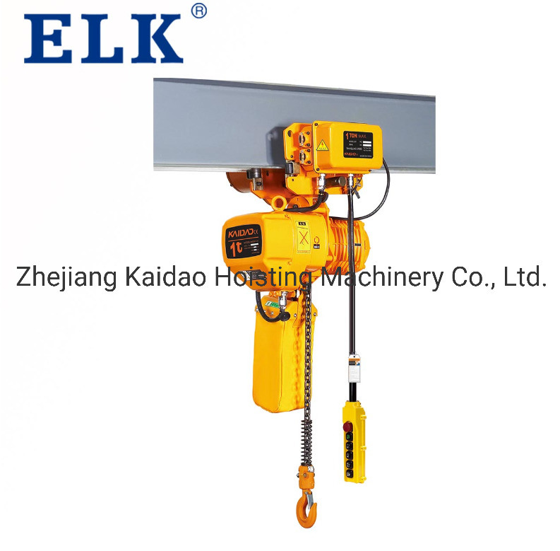 Elk New Type Portable 380V Electric Winch Hoist in Stock
