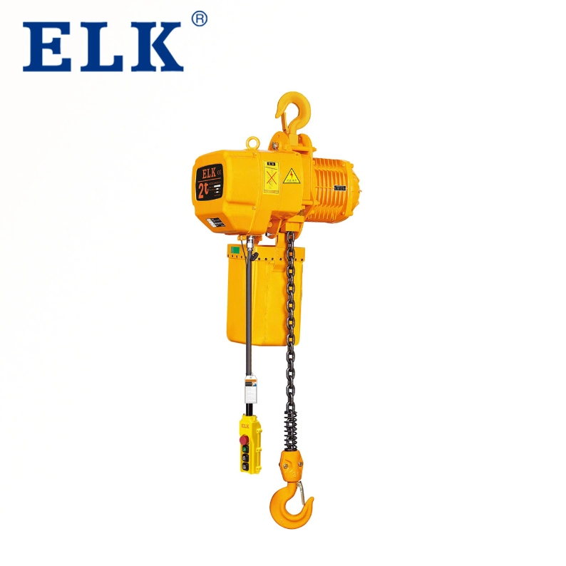 Elk Type Electric Chain Hoist 2t Hoist with Electric Trolley
