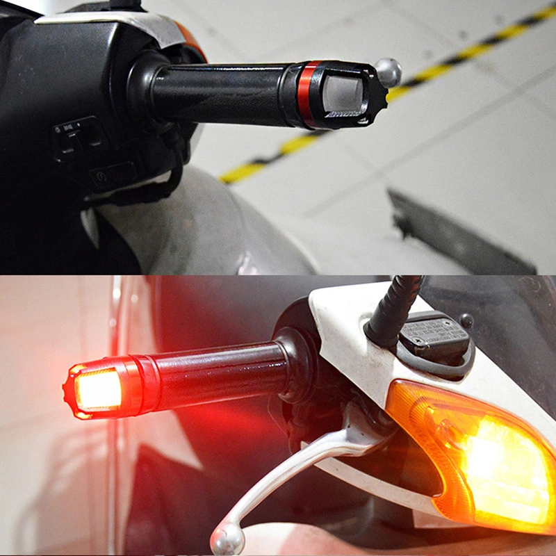 Motorcycle LED Turn Signal Handle Light Mountain Bike Signal Light Handlebar Light